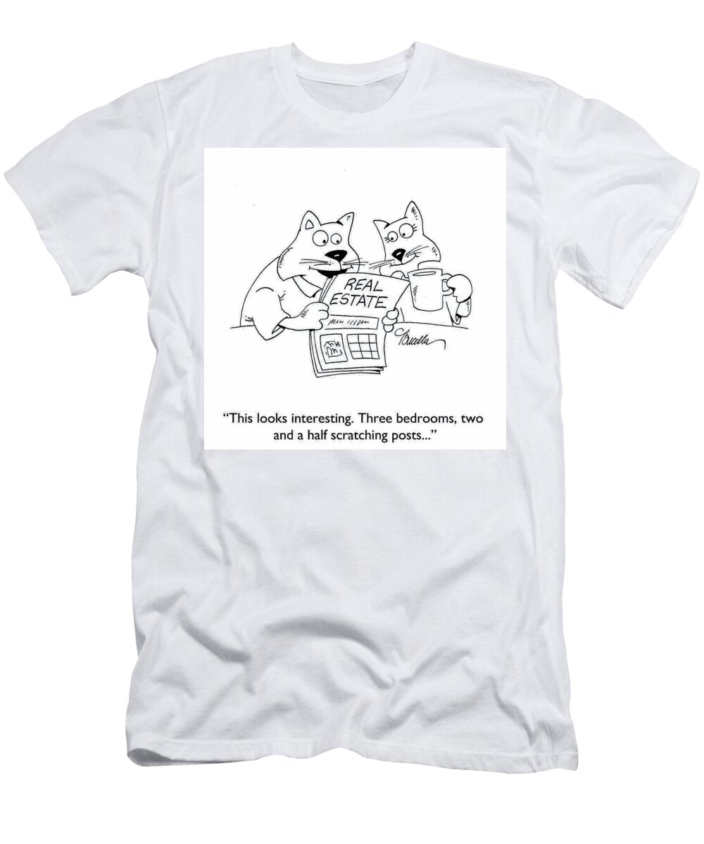 This Looks Intersting Three Bedrooms Two and a Half Marty Bucella T-Shirt