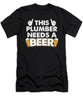 This Plumber Needs a Beer Jacob Zelazny T-Shirt
