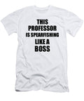 This Professor Is Spearfishing Like a Boss Funny Gift Funny Gift Ideas T-Shirt