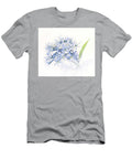 Threadleaf Bluestar on White Iris Richardson T-Shirt