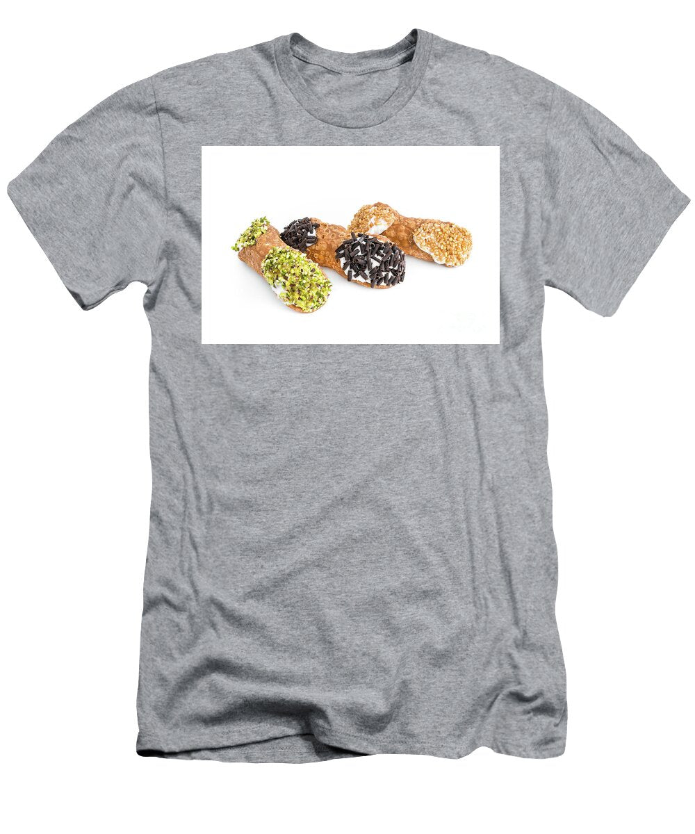 Three Cannoli Pastries Kyna Studio T-Shirt