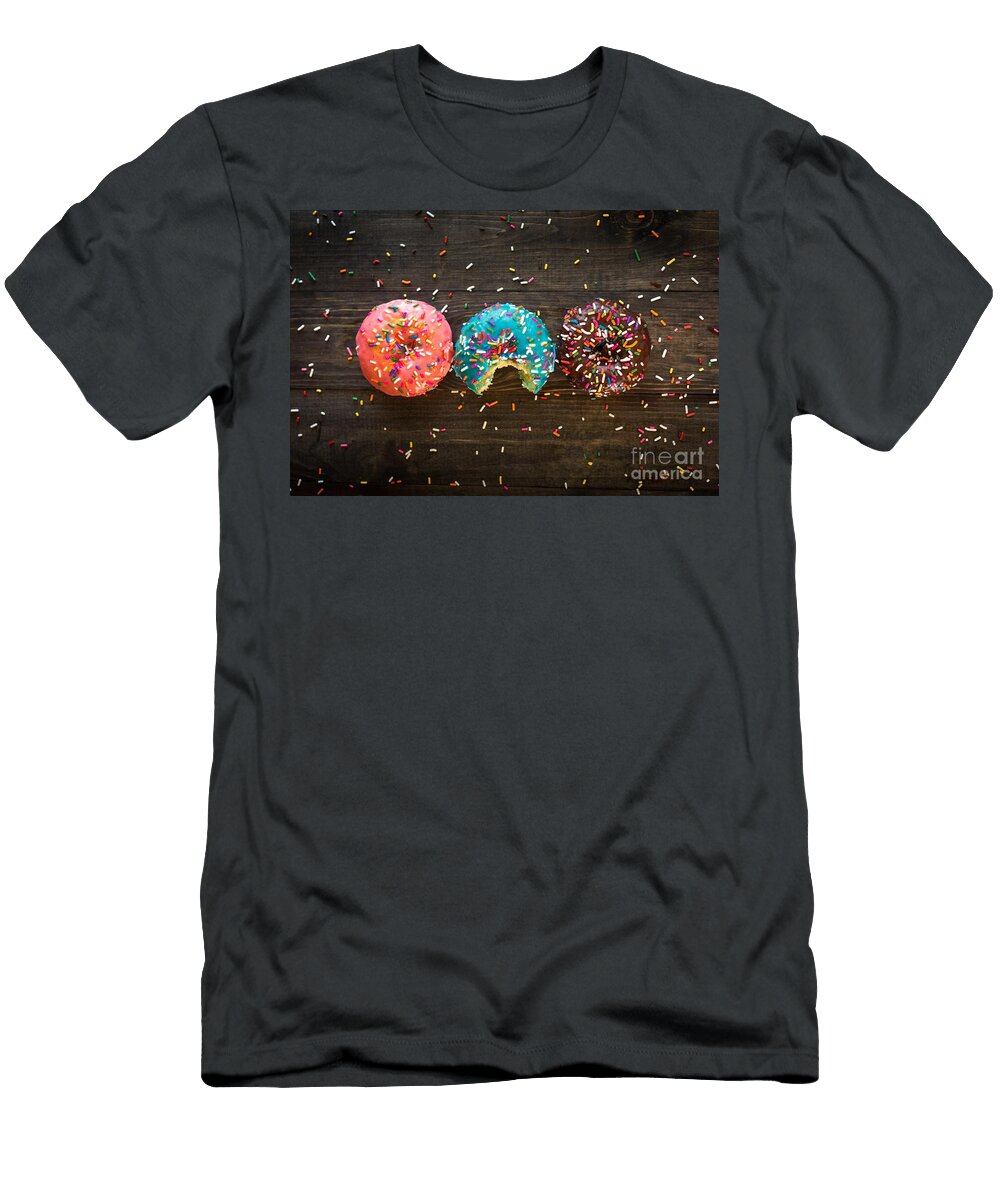Three Little Donuts Nomonkey B T-Shirt
