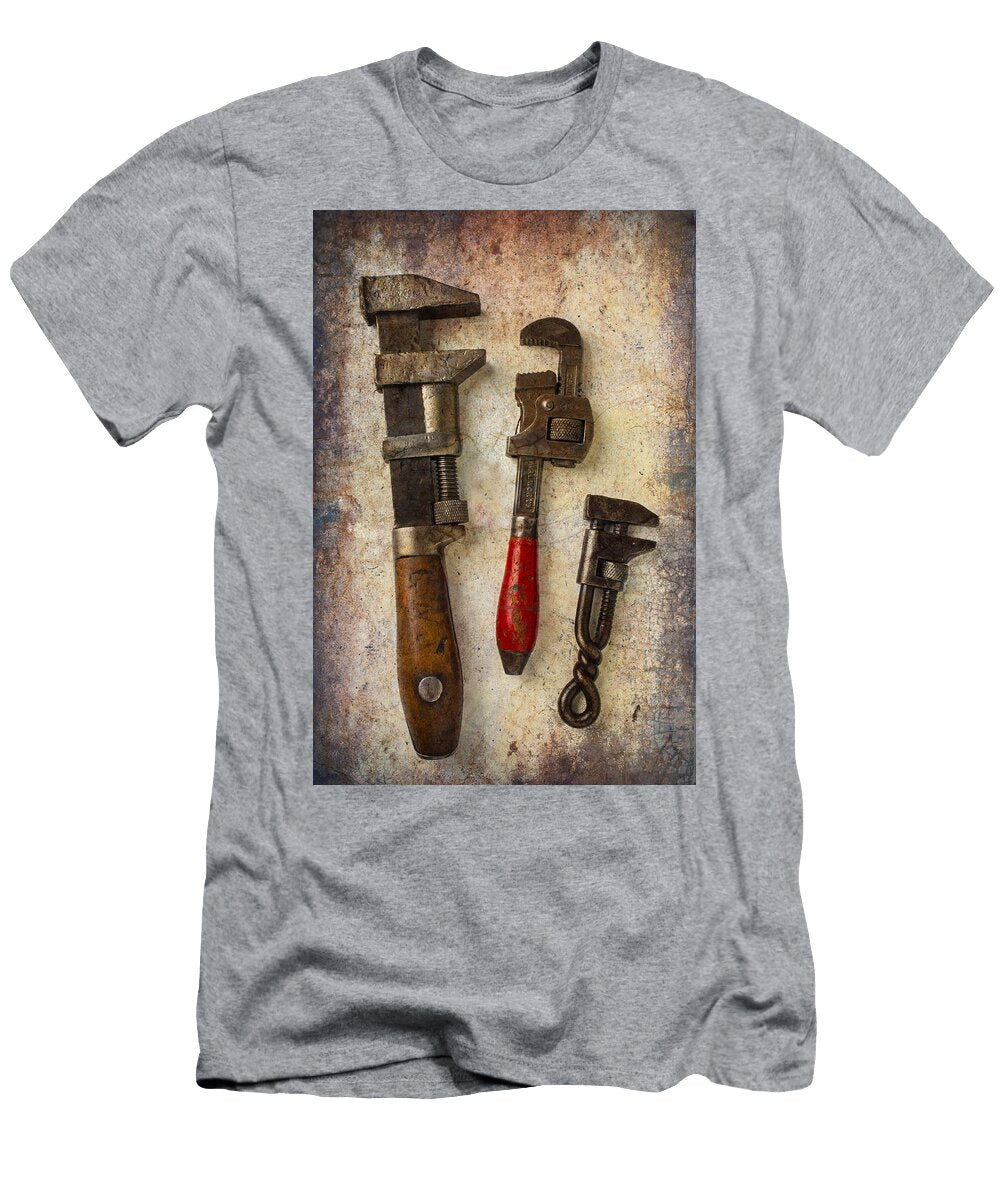 Three Old Worn Wrenches Garry Gay T-Shirt