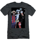 Three People in Theatrical Makeup Mike Goldstein T-Shirt
