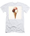 Three Scoops of Ice Cream in a Waffle Cone Turner Quane T-Shirt