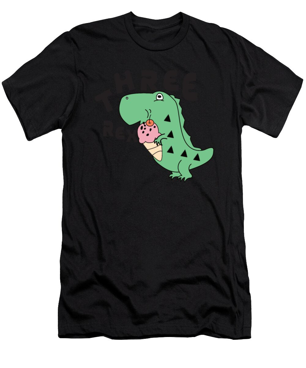Threerex 3rd Birthday and Ice Cream Tinh Tran Le Thanh T-Shirt