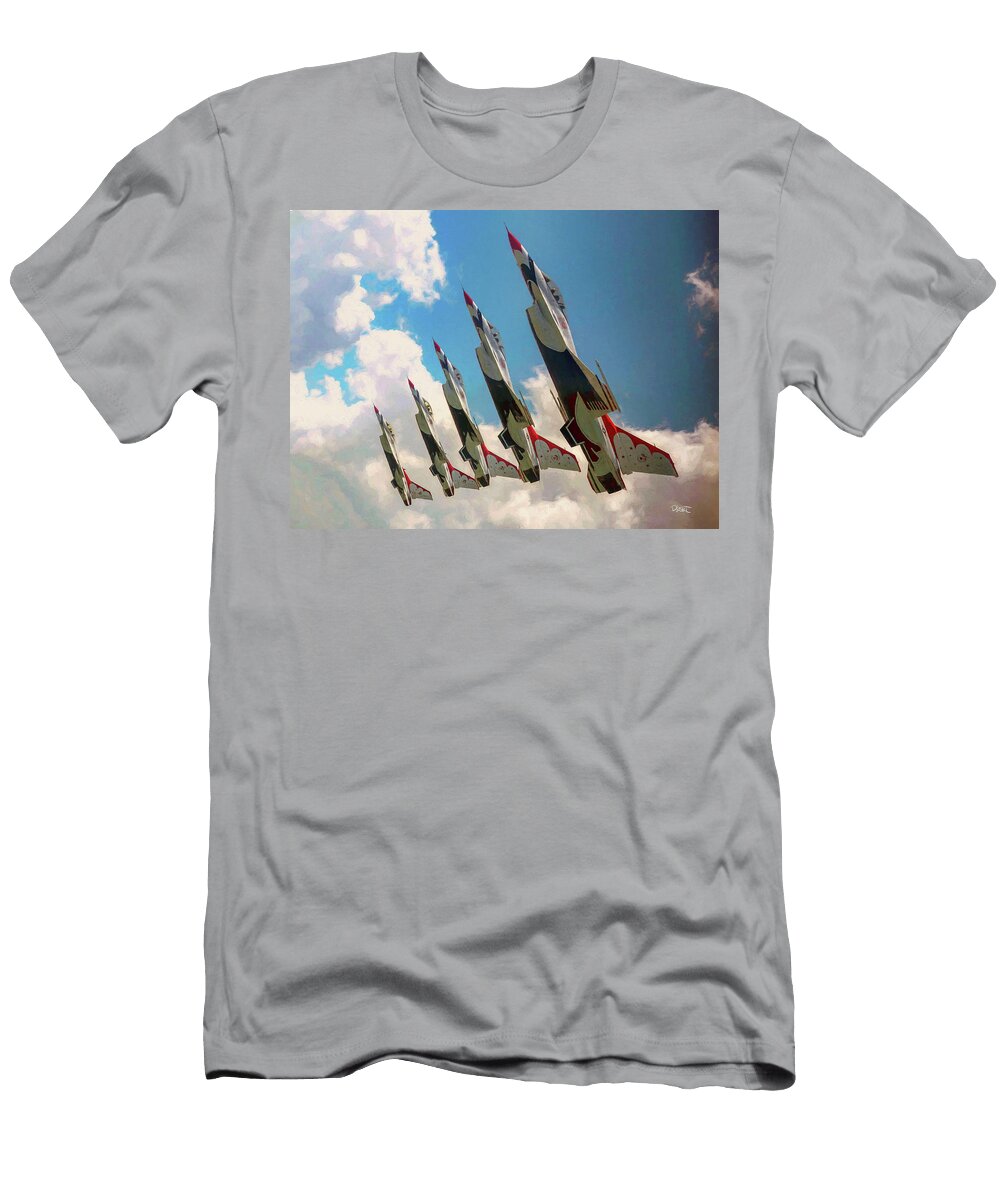Thunderbirds Are Go David Luebbert T-Shirt