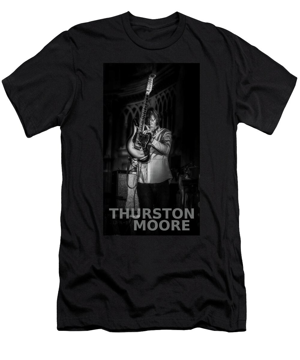 Thurston Moore Guitar Bw Micah Offman T-Shirt