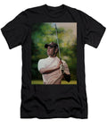 Tiger Woods Painting Paul Meijering T-Shirt