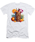 Tiki Mug with Tropical Fruits Shawn Goth T-Shirt