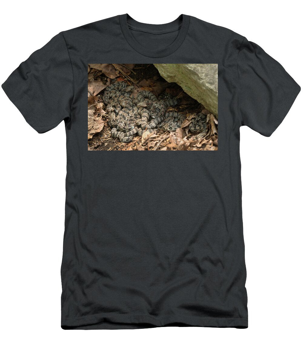Timber Rattlesnake Clutch Eric Abernethy T-Shirt