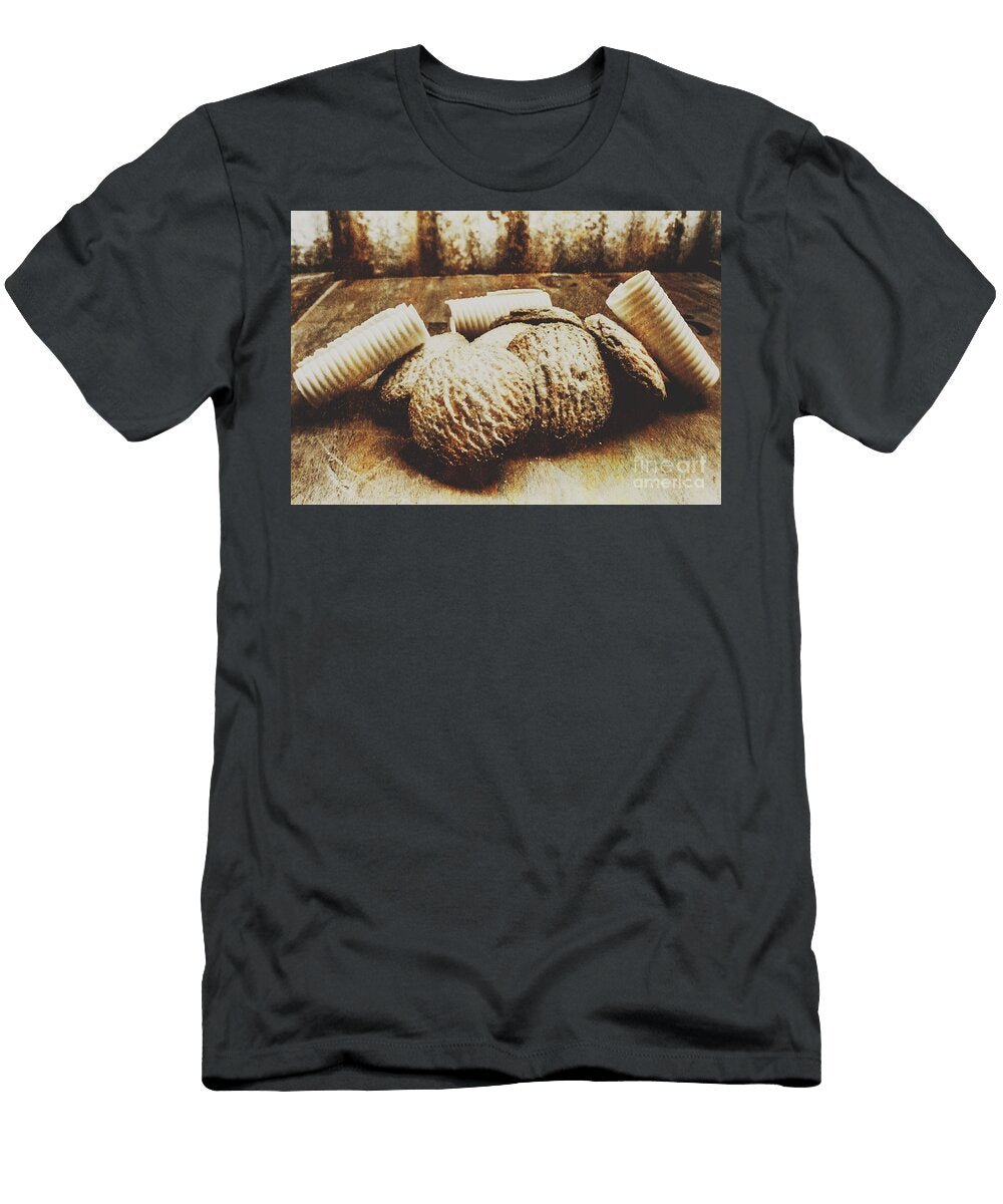 Tin Sign Baked Butter Biscuits Jorgo Photography Wall Art Gallery T-Shirt