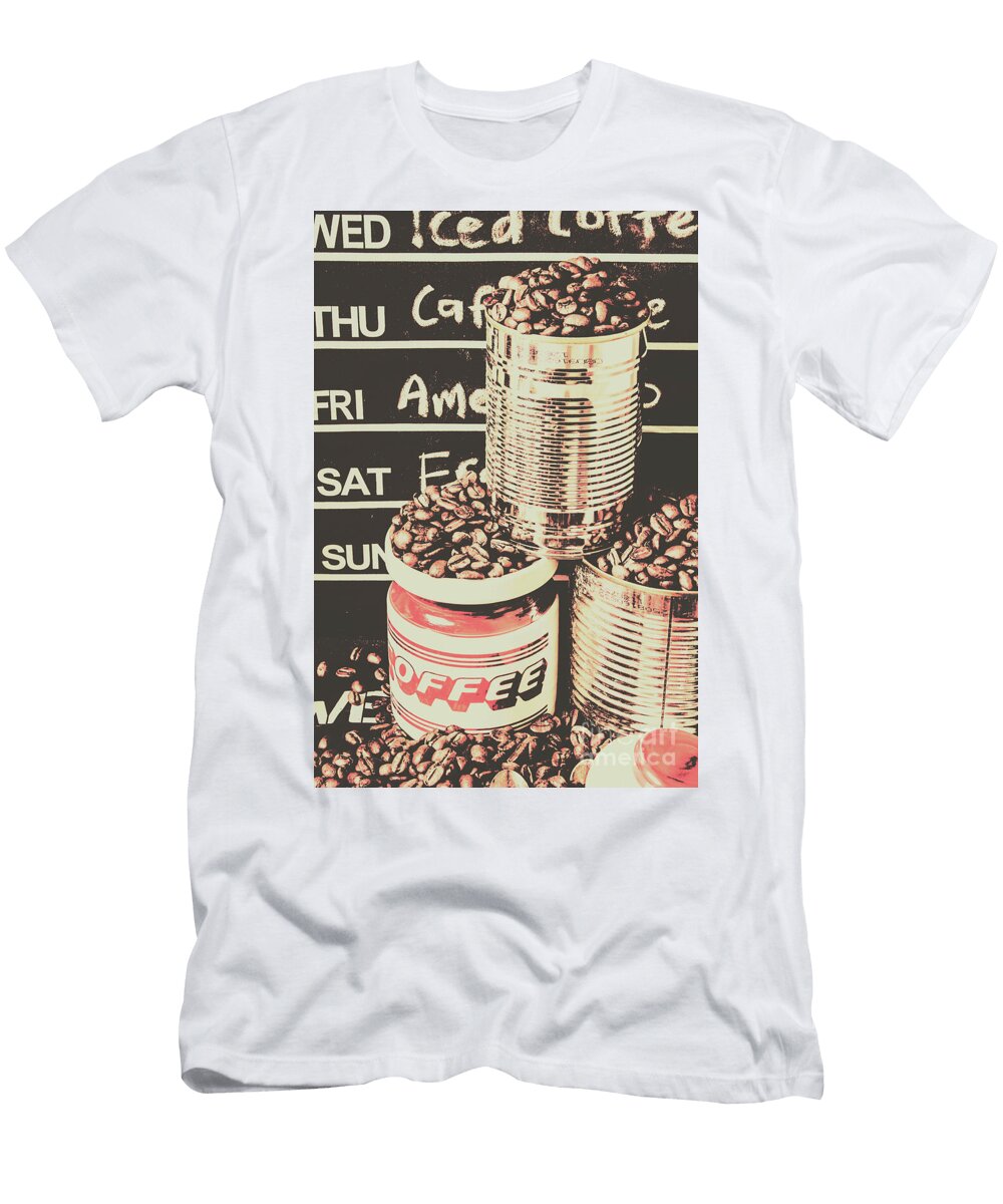Tin Signs and Coffee Shops Jorgo Photography Wall Art Gallery T-Shirt
