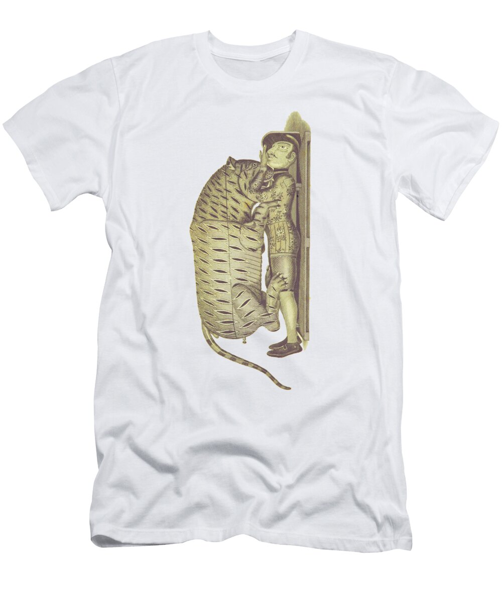 Tipus Tiger or Tippus Tiger Clockwork Tiger of the Tipu Sultan in Mysore Tom Hill T-Shirt