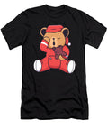 Tired Bear in Sleeping Dress Holding Teddy Bear Licensed Art T-Shirt