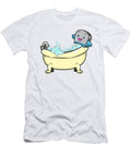 Toaster in a Bathtub Funny 80s Pun Charlena Browning T-Shirt