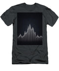 Togram Icon Wave Lines Sound Amplitude Black Audio Signal Pulse Voice Symbol Illustration Graphic Electronic Music Radio Frequency Line Digital Volume Level Form Wafe Akkash T-Shirt