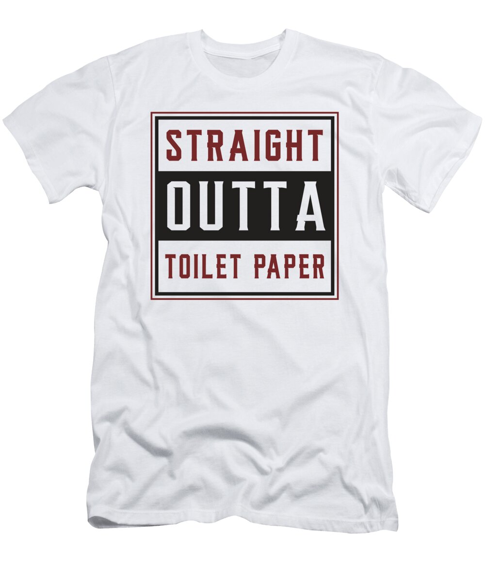 Toilet Paper Prepper Survival Bog Paper Gift Tshirtconcepts Marvin Poppe T-Shirt