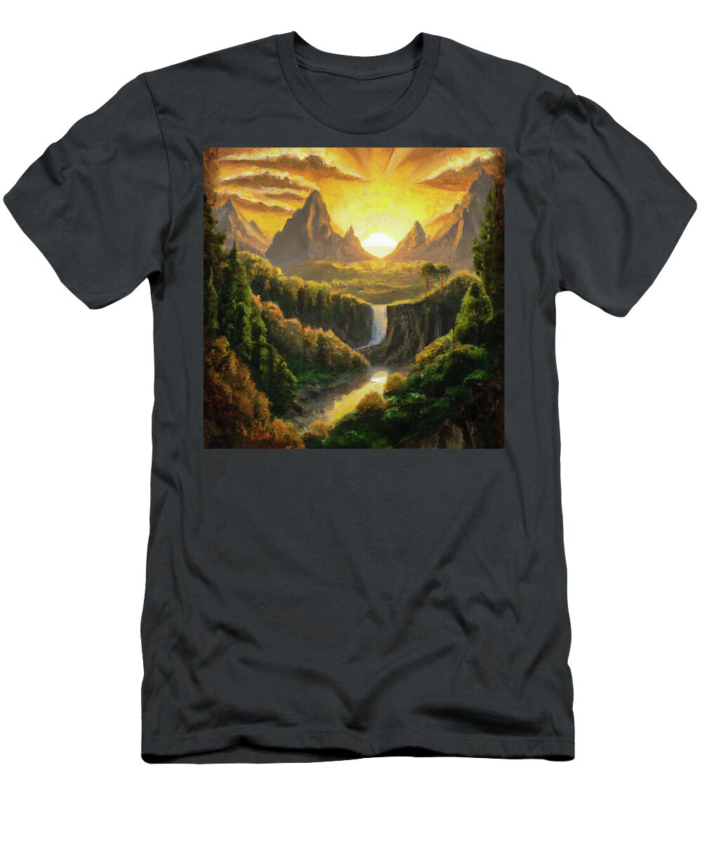 Tolkien Land of Fantasy Pierre Blanchard T-Shirt