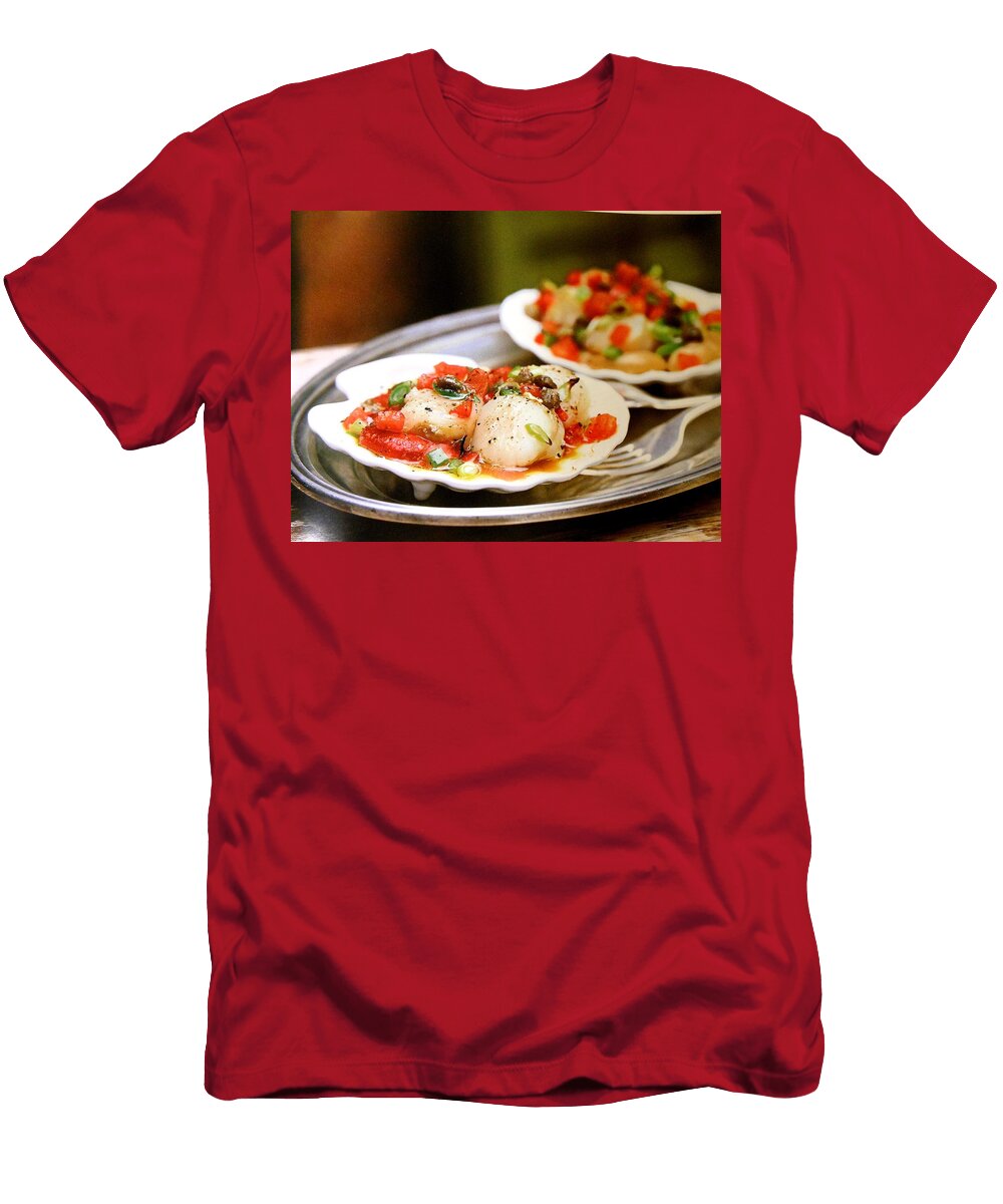 Tomato and Scalops Frederick Lyle Morris T-Shirt