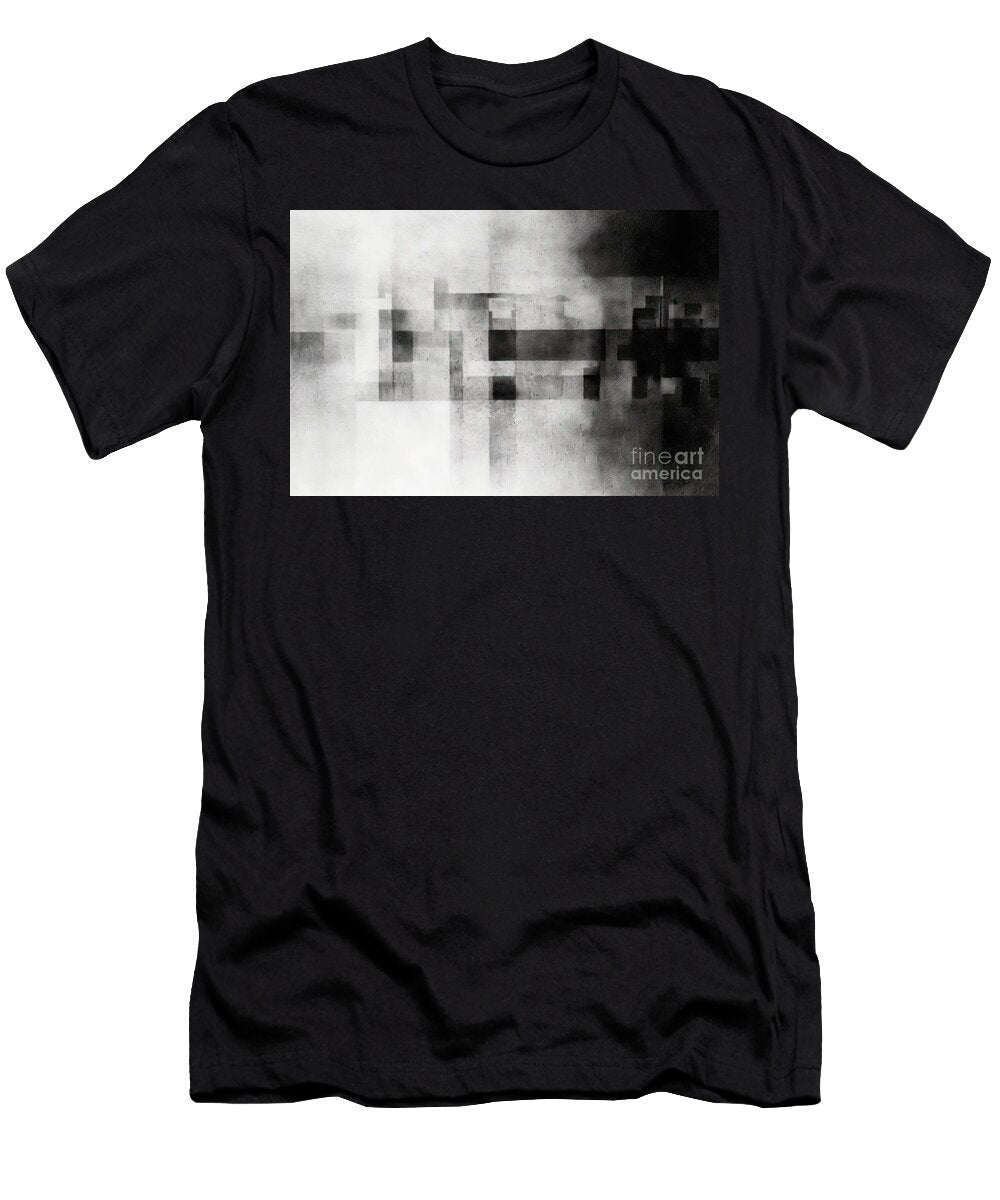Toner Defect Light Abstract Photocopier Technology Rough Black Marks Background Scan Surface Facsimile Abstract Distortion Print Dark Gritty Over Copy Jam Dust Dark Texture Photocopy Faded Computer N Akkash T-Shirt