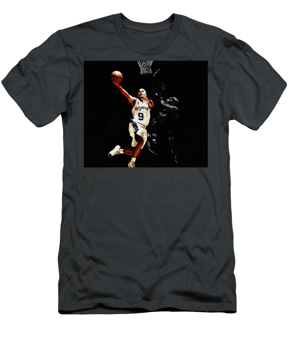 Tony Parker in Flight Brian Reaves T-Shirt