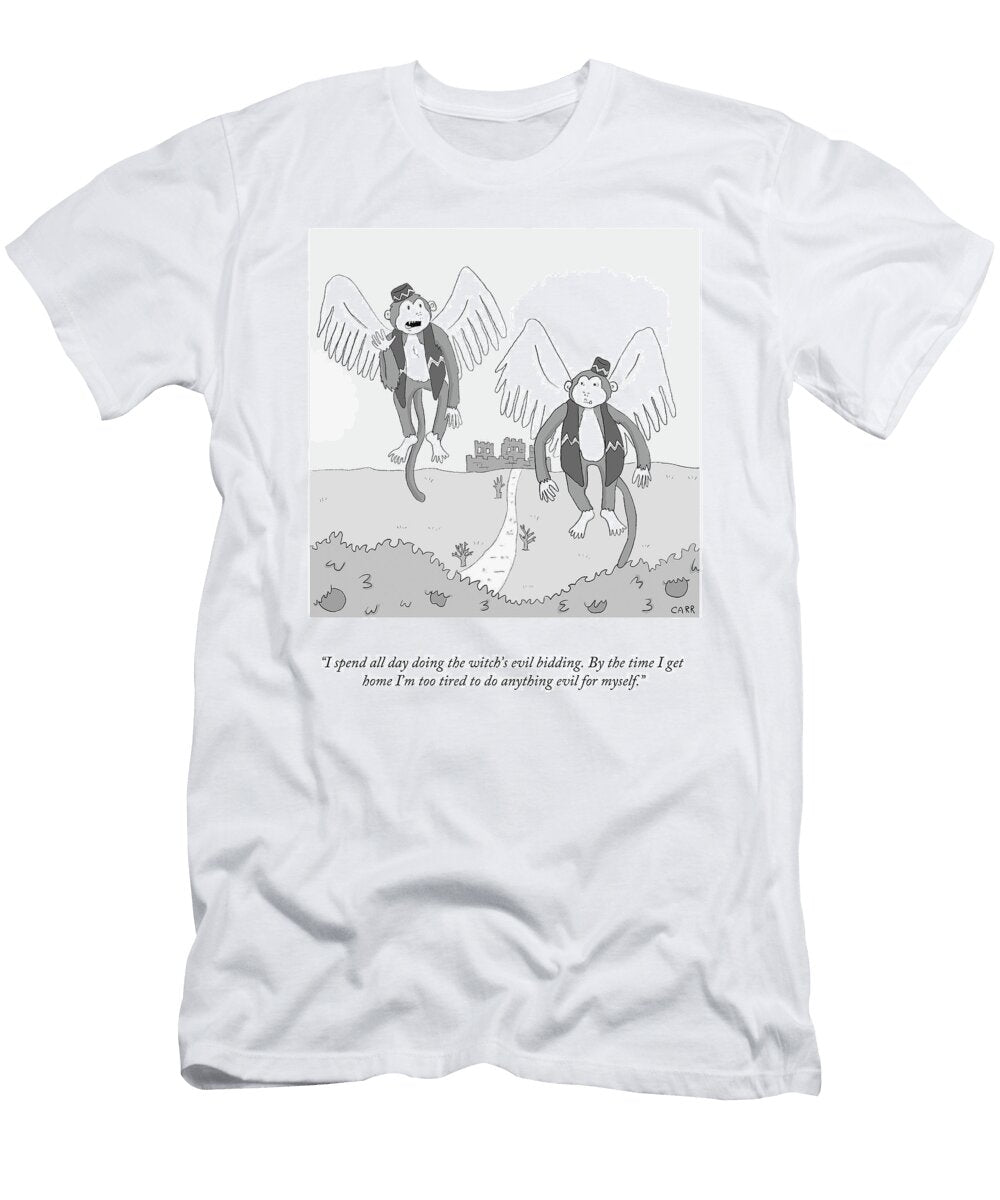 Too Tired to Do Anything Evil for Myself Chelsea Carr T-Shirt