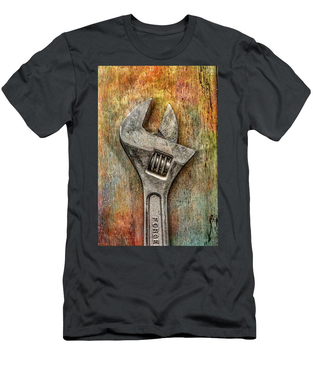 Tool on Rusty Metal Three Randy Steele T-Shirt