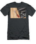 Tool Set for Machine Repair on Wooden Background Car Toolbox Michael Dechev T-Shirt