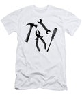 Tool Silhouettes on White Background Joanna Redesiuk T-Shirt