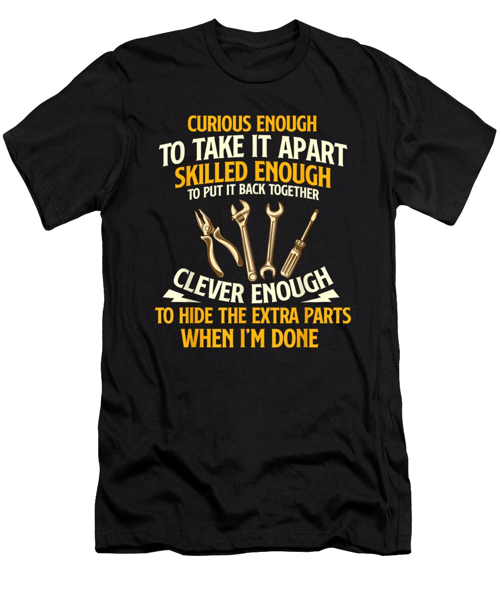 Tools and Cleverness Typography Classiic T-Shirt