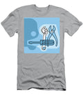 Tools on Blue Background Csa Images T-Shirt