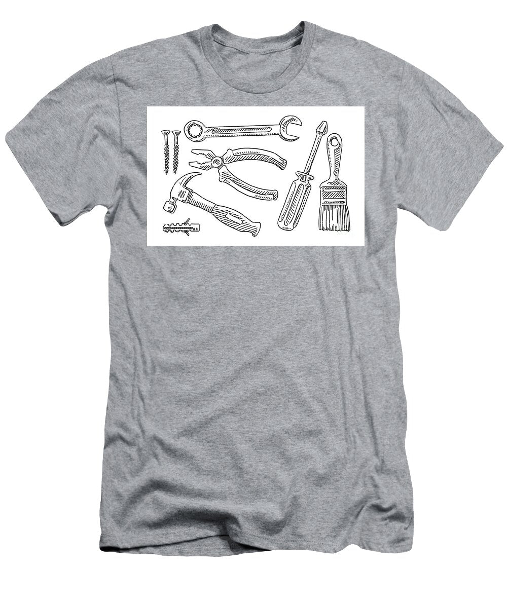 Tools Set Drawing Frank Ramspott T-Shirt