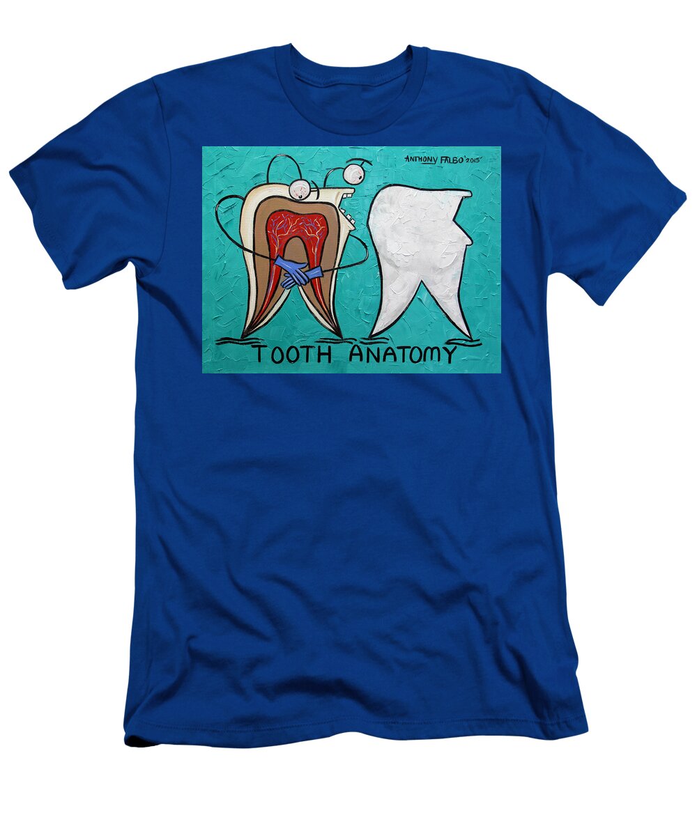 Tooth Anatomy Anthony Falbo T-Shirt