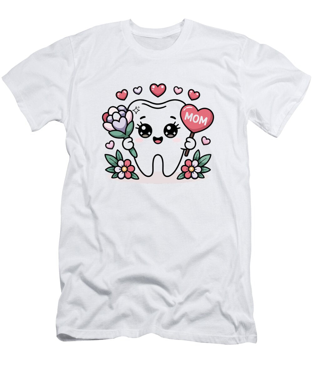 Tooth Celebrating Mothers Day Joanna Redesiuk T-Shirt