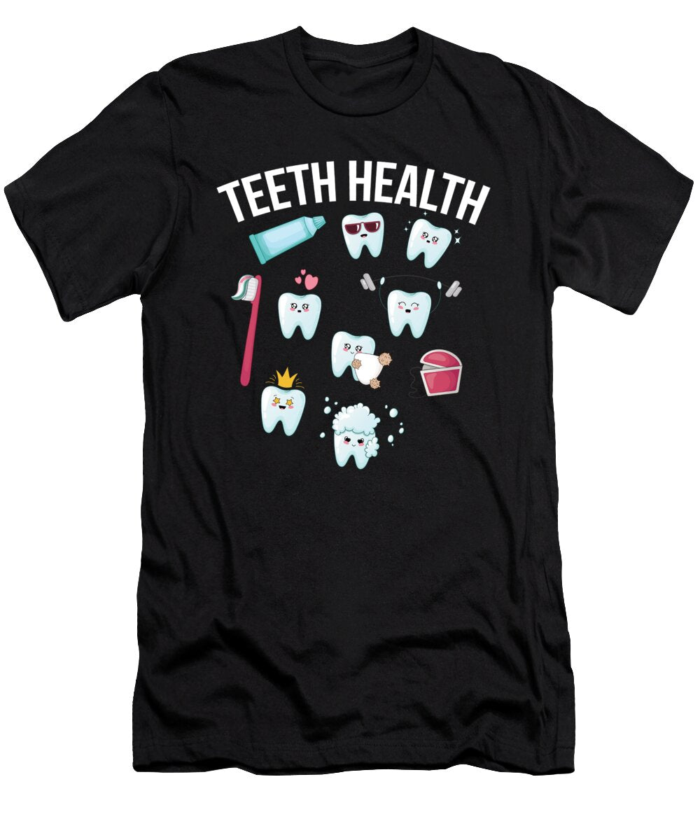 Tooth Dentist Healthy Teeth Dentistry Gift Haselshirt T-Shirt