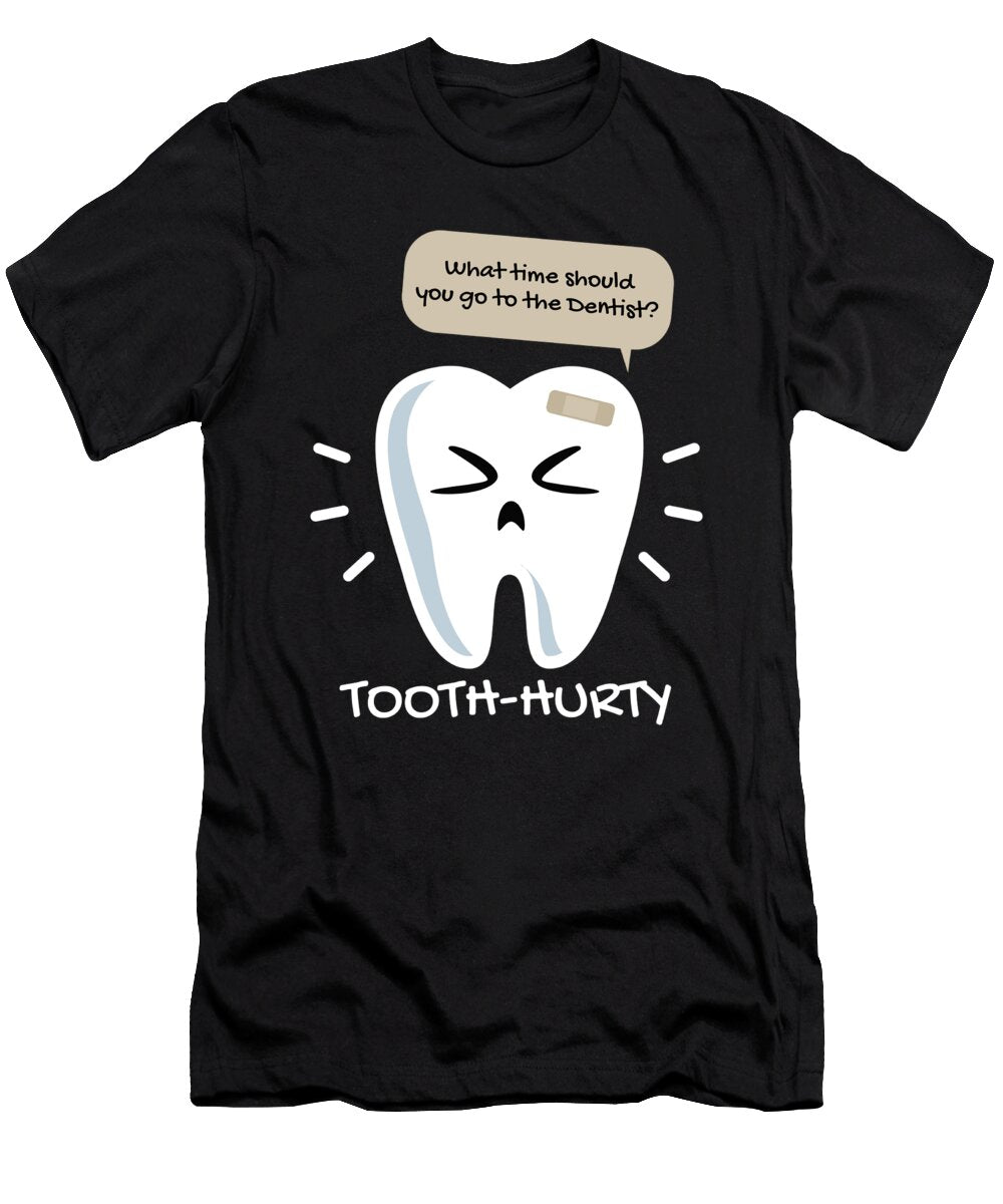 Tooth Hurty Dentist Dentist Moon T-Shirt