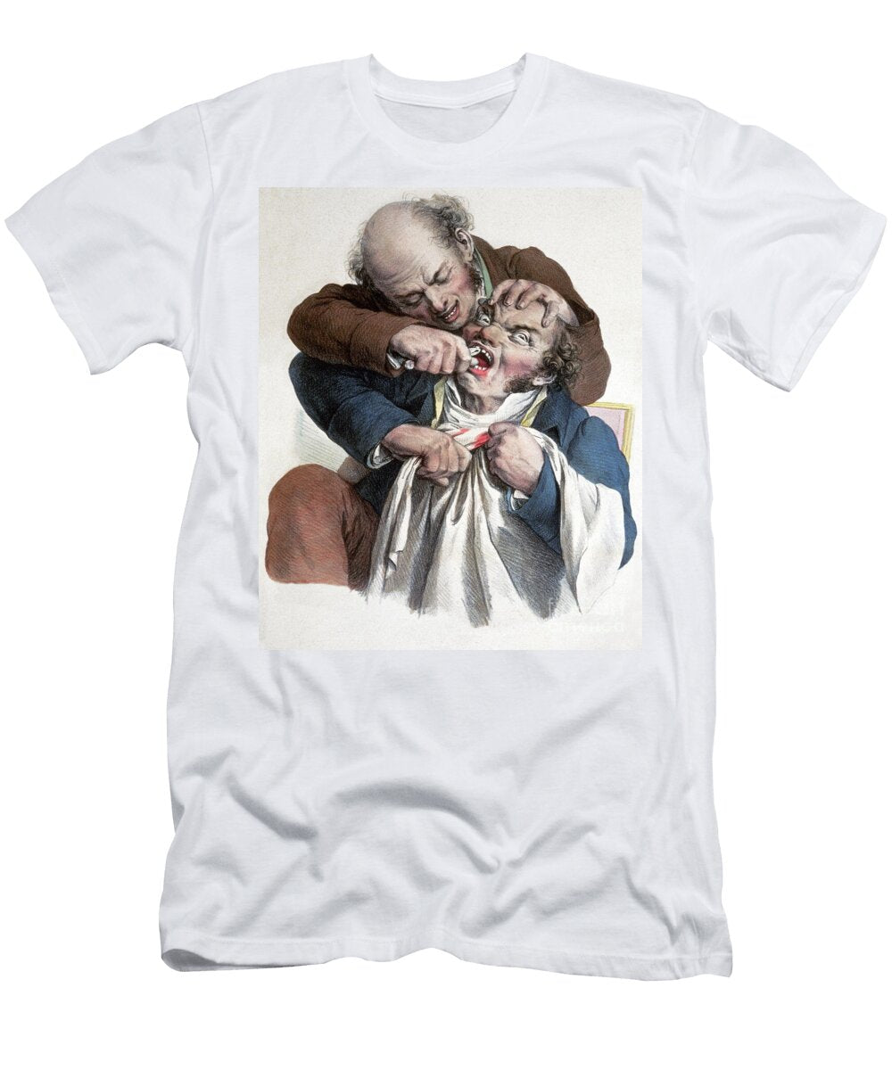 Tooth Puller Circa 1800 Print Louis Leopold Boilly T-Shirt