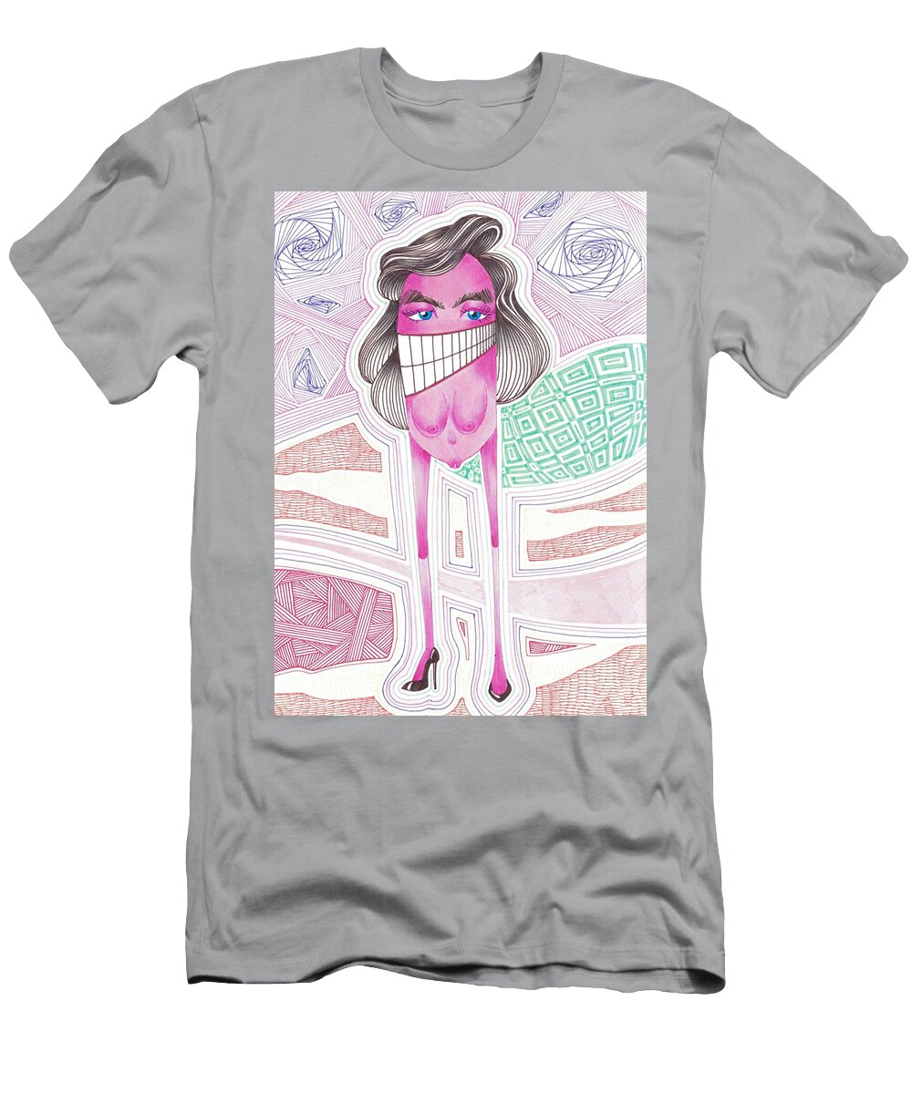 Toothy Hotdog Princess Miranda Brouwer T-Shirt