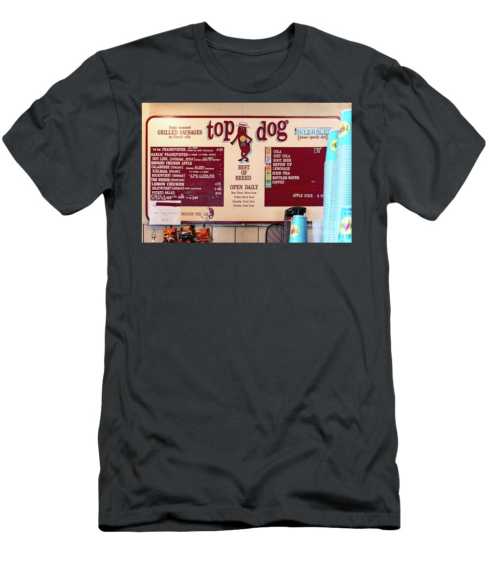 Top Dog in Berkeley California R3585 Wingsdomain Art and Photography T-Shirt