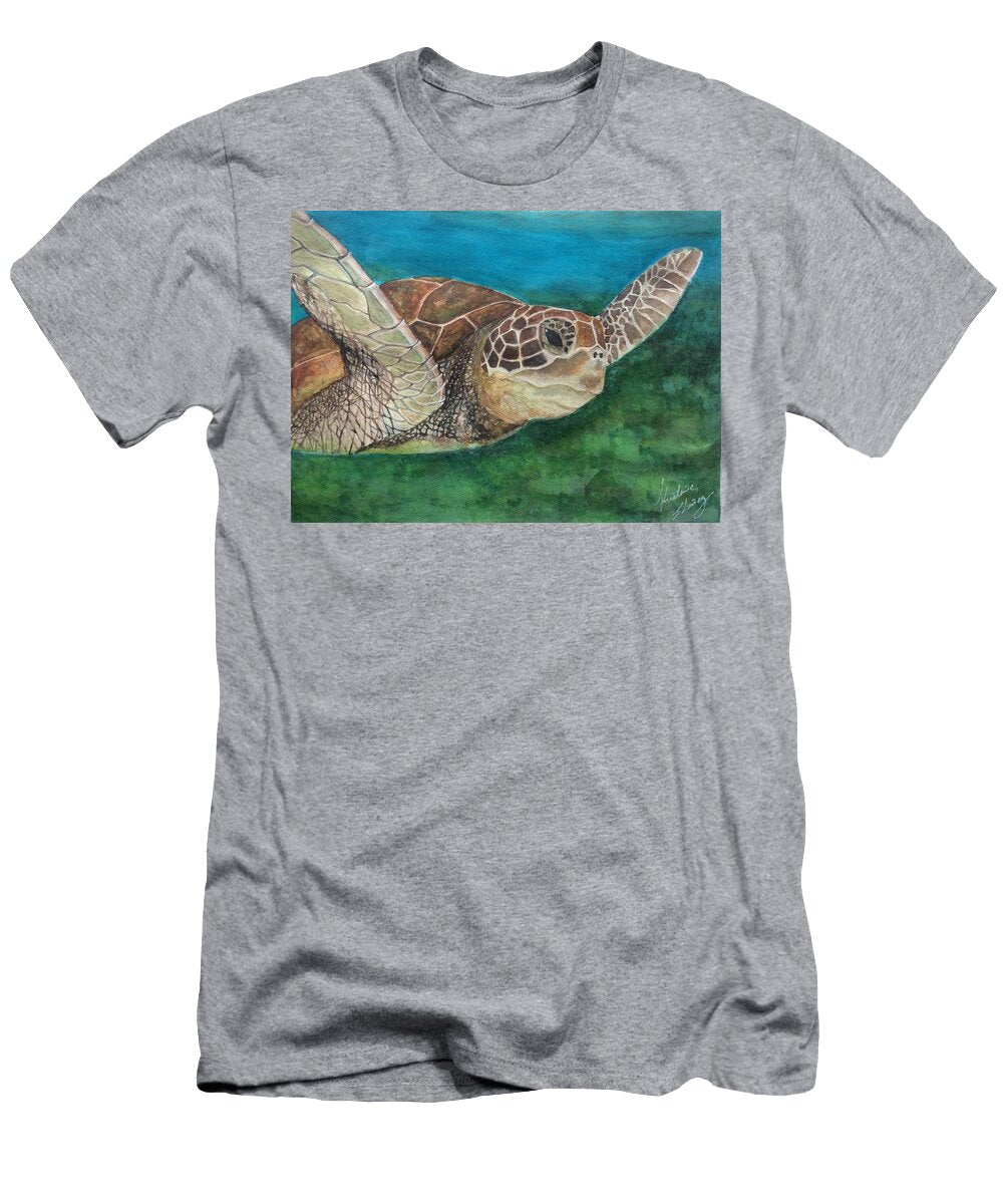 Tortoise Turquoise Kristine Ibanez T-Shirt