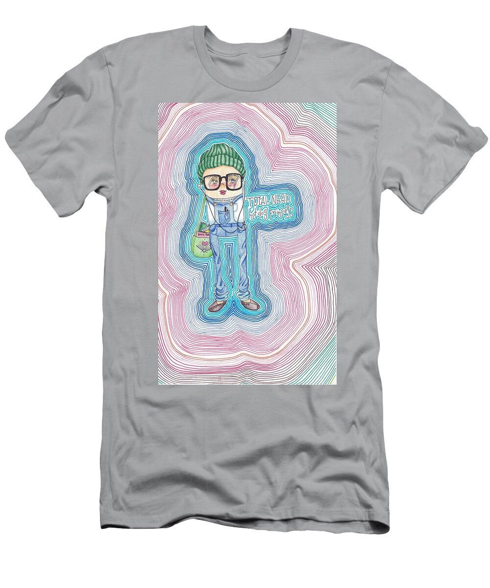 Total Nerd Hotdog Princess Miranda Brouwer T-Shirt
