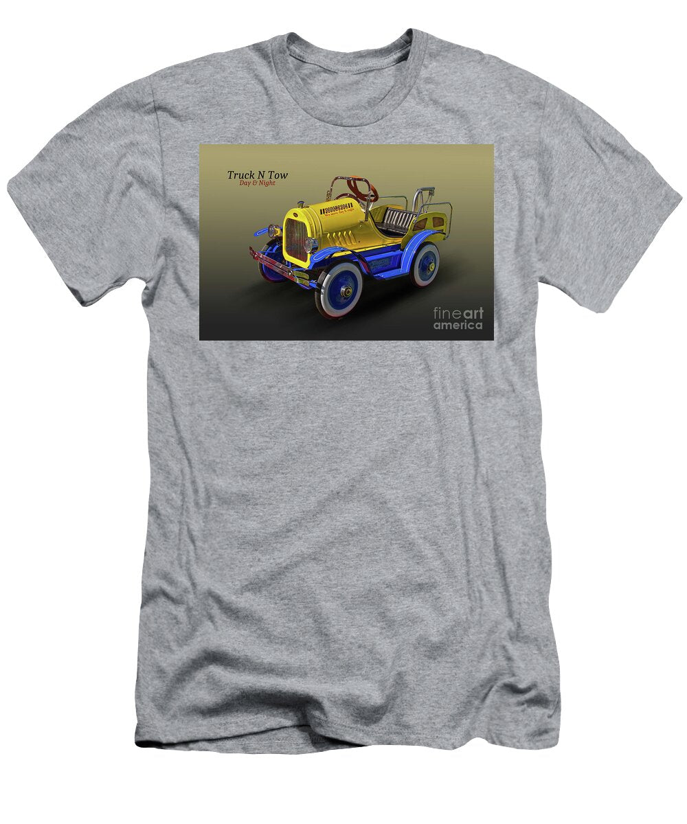 Tow Truck Pedal Car 11 Nick Gray T-Shirt