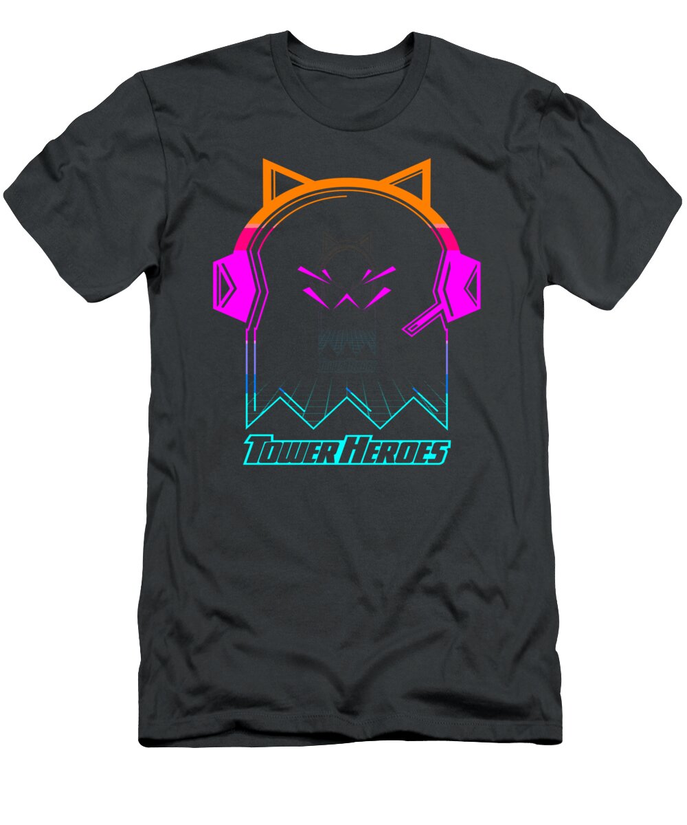 Tower Heroes Spectre Synthwave Swea Willow Asta T-Shirt