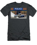 Toy Car Burnout At Police Station Bruce Roker T-Shirt