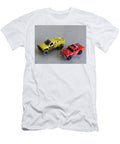 Toy Racing Cars on Wet Surface Carlos Amaro T-Shirt
