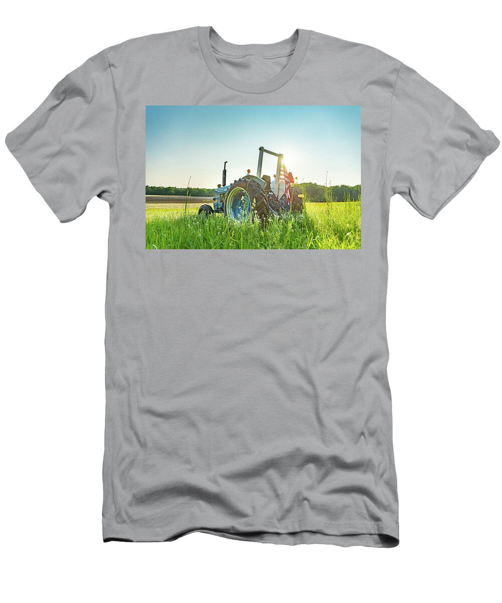 Tractor in the Sun Karl Franck T-Shirt