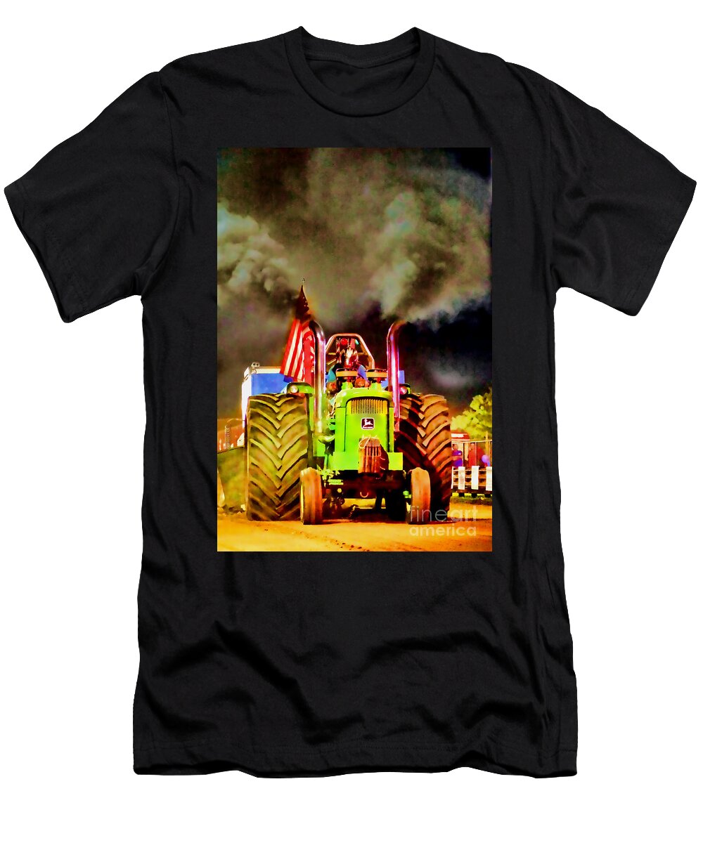 Tractor Pull Pop Art Olivier Le Queinec T-Shirt