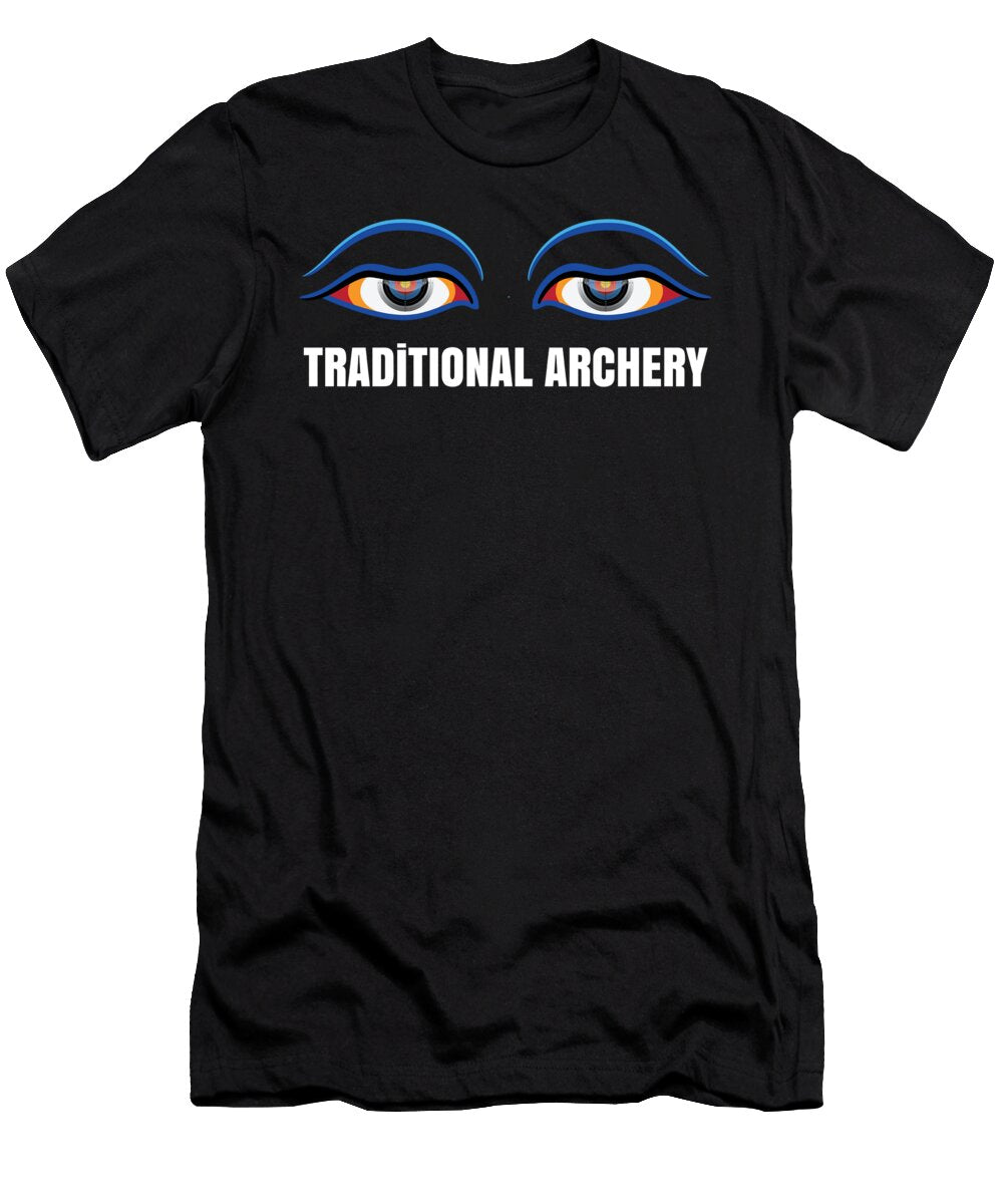 Traditional Archery Gift Gift for an Archer or Bowman Longbow Recurver Bowhunters and Bowhuting Enthusiasts Martin Hicks T-Shirt