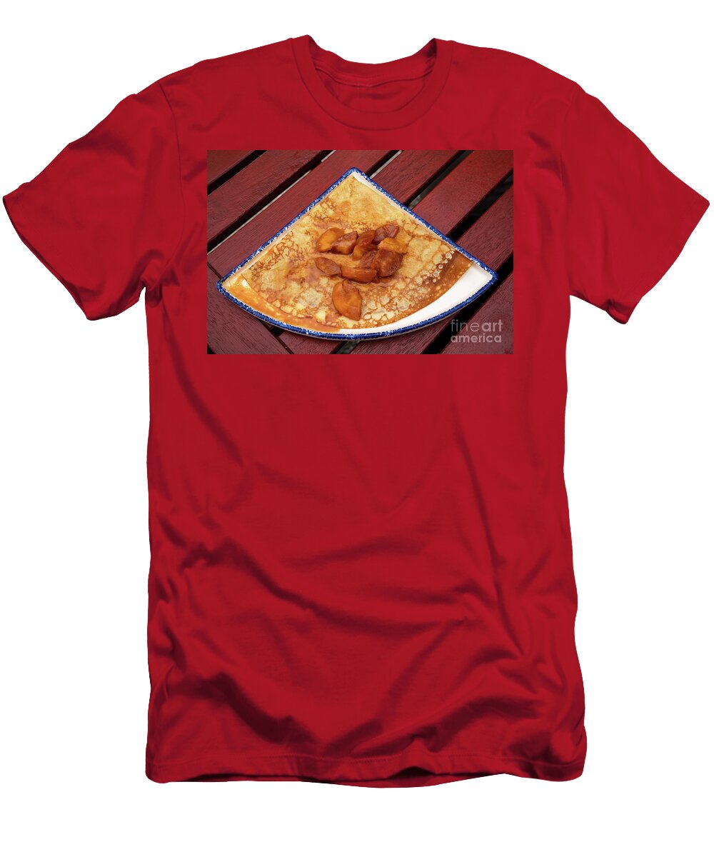 Traditional Breton Crepe Pancake Elena Dijour T-Shirt